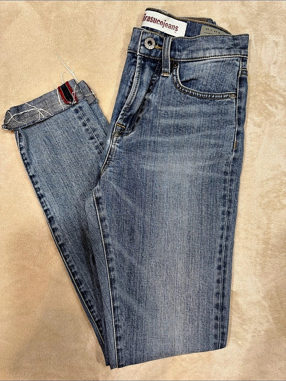 parasuciojeans Alexa Fit Boot Cut Jeans in Blue Waist 24 Like New